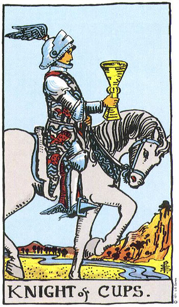 Knight of Cups tarot card