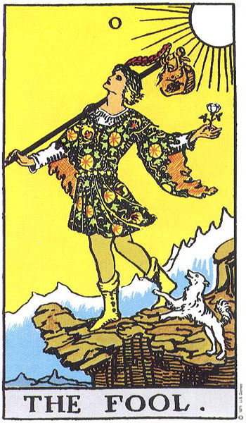 The Fool tarot card