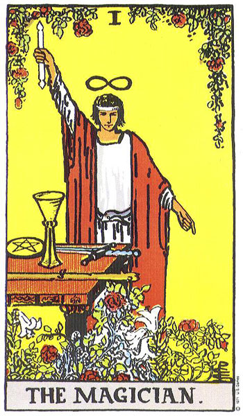 The Magician tarot card
