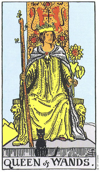 Queen of Wands tarot card